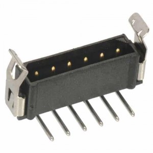 B5743-104-M-L-1, Проводные клеммы и зажимы 4 PIN MALE R/A LATCHED