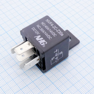 HKV3-DC24V-SHEG, Реле автомобильное, 20А одна контактная группа на переключение катушка 24В