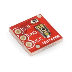 BOB-08688, Инструменты разработки оптического датчика Ambient Light Sensor B/O TEMT6000