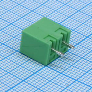 15EGTVC-5.08-02P-14-00, Разъемный клеммный блок на плату 2 контакта, Серия 15EGTVC-5.08