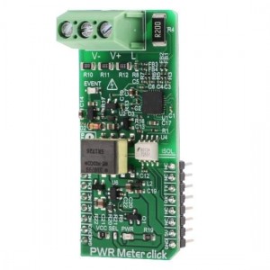 MIKROE-3169, Средства разработки интегральных схем (ИС) управления питанием PWR Meter click