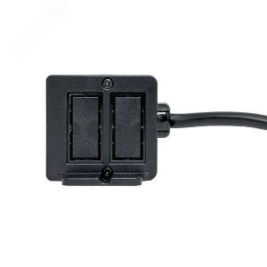 Встраиваемый настольный розеточный блок для крепления под столом, 8 модулей, C-Line