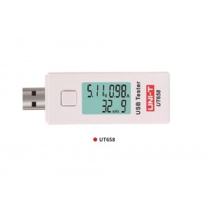 UT658, Тестер проверки USB-зарядного устройства (ток, напряжение, мощность)