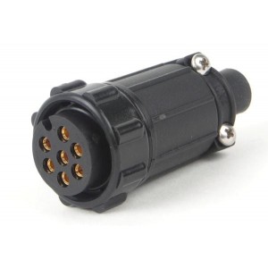13382-10SG-321, Стандартный цилиндрический соединитель 10P SOCKET CABLE END O.D.=.21-.25
