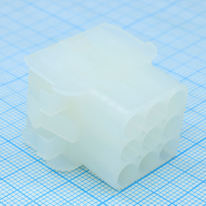 CKK3091-2.1-11B, Корпус разъема на провод 9 контактов негерметичный, male, Universal MATE-N-LOK Series