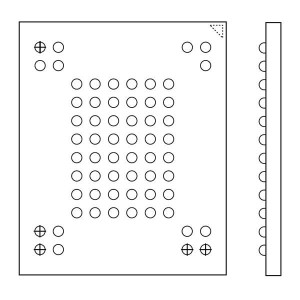 MT40A1G8SA-062E IT:E, Динамическое-статическое ОЗУ DRAM DDR4 SDRAM 8Gbit 1Gx8 1.2V 78-Pin FBGA