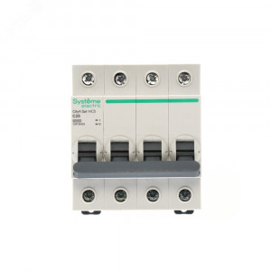 City9 Set Автоматический выключатель (АВ) С 25А 4P 6kA 400В (3шт) C9F36425