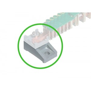 Монтажное основание KSO 11/1 Z KR, Монтажное основание шины 6x6 мм