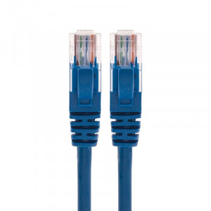 Патч-корд U/UTP CAT 5e RJ45-RJ45 26AWG LSZH син. 1.5м 02-0104-105