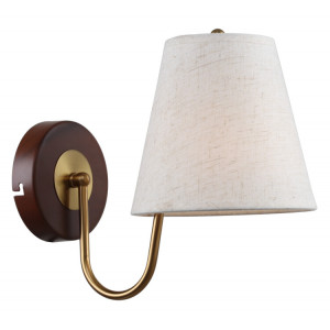 Бра светильник Bridget 2071-401 настенный 1 х Е14 40 Вт классика Б0055504