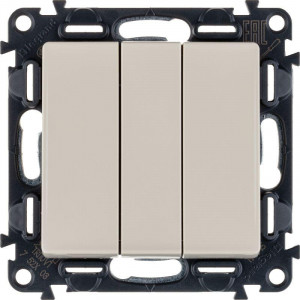 Выключатель 3-кл. СП Valena Life 10А IP20 250В 10 752503