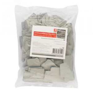 Заглушка для двойной JXB-ST-4 серая PROxima sak-st-4-4-2