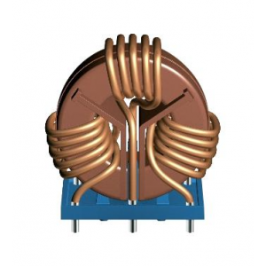 B82747E6253A040, Дроссель синфазный строенный 1000мГн 100кГц 25A 0.0028Ом по постоянному току монтаж в отверстие автомобильного применения