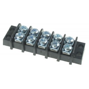 38770-0305, Клеммные колодки с изолирующими перегородками .375 BARRIER 05P 2-ROW LOPRO