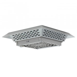 MFC-331222, Вентилятор крышный, вытяжной, с фильтром G3, 471х471 мм, 906 м3/час, 230В, IP54, RAL7035. Подключение – клемма пружинная. Монтаж на крышу. Производитель - МИГ Электро. Серия - MFC