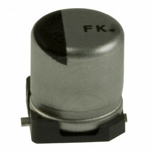 EEEFK1C470UR, Конденсатор электролитический низкоимпедансный для поверхностного монтажа 16В 47мкФ ±20%, 2000часов, 160mA, 5*5.8