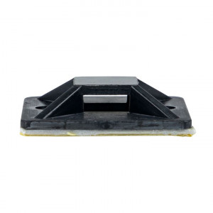 Площадка самоклеящаяся (40х40мм.) черная (100шт.) plc-40x40-b