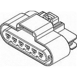 13521467, Автомобильные разъемы CON GT280 6W FEM ASY