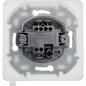 Переключатель 1-кл. Inspiria 10А IP44 250В 10AX механизм антрацит Leg 673673