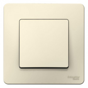 Выключатель 1-кл. СП Blanca 10А IP20 (сх. 1) 250В молочн. SE BLNVS010102