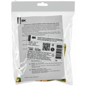 TEKFOR Шина PE земля в комбинированном DIN-изоляторе Стойка 6х9-11-ЖЗ IEK TF-NN10-11-DP-K52