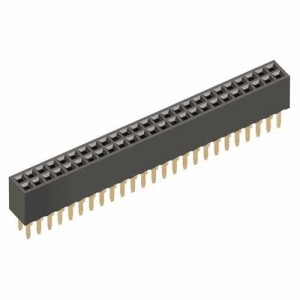 M50-3002545, Проводные клеммы и зажимы 25+25 DIL GOLD VERT SOCKET