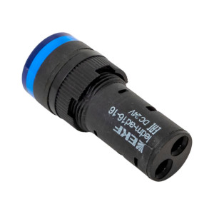 Матрица светодиодная AD16-16HS синяя 24В AC/DC (16 мм) PROxima ledm-ad16-24-b, Лампа сигнальная d16-24V син светодиодная