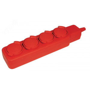 Удлинитель У04В 4 места IP44 с/з 5м 3х1мм2 16А/250В WYP10-16-04-05-44-N