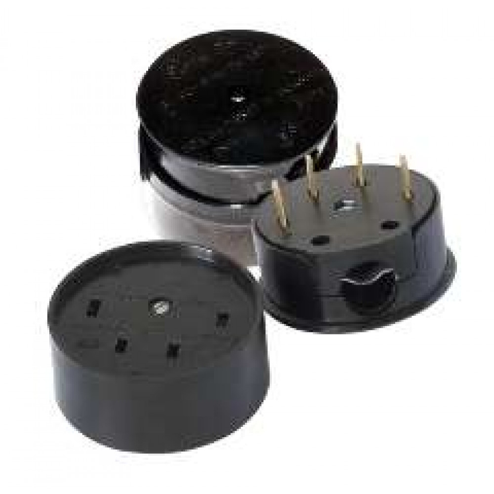 Изображение товара Разъем РШ-ВШ 25А 380В черн. Витебск 0301-00010