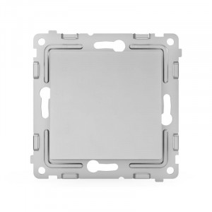 Переключатель проходной 1-кл. СП Pixel 10А IP20 механизм алюм. TKE-PX-P1-C03