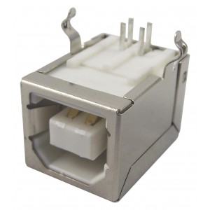 61400416121, Соединитель USB тип B горизонтальный 4 контакта