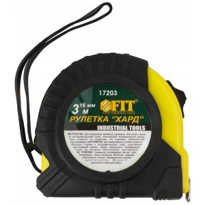 Рулетка прорезиненный корпус 