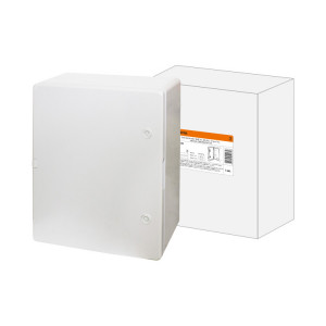 Бокс пластиковый ЩМП-0-5, ABS, IP65, -45 до +75 С, навесной, (500x350x190) SQ0932-0105