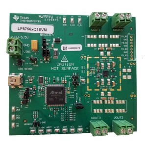 LP87564Q1EVM, Средства разработки интегральных схем (ИС) управления питанием Quad Output; Single-Phase 4-A Buck Converters With Integrated Switches Evaluation Module