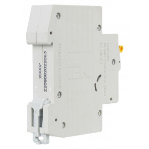 Выключатель автоматический модульный 1п C 63А 6кА ВА47-60M KARAT IEK MVA31-1-063-C