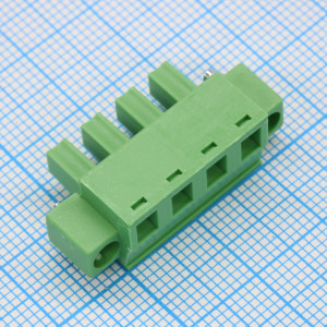 15EDGKM-5.08-04P-14-00A(H), Разъемный клеммный блок, Серия 15EDGKM-5.08 4 контакта