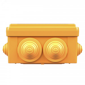 Коробка ответвительная FS 100х100х50мм 6р 450В 6А 4кв.мм с каб. вводами и клеммн. IP56 пластик. FSB11604