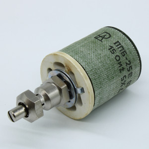 ППБ-25Е      15  ±5%, Резистор переменный проволочный 15Ом ±5% 25Вт