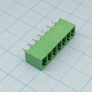 15EDGVC-3.81-07P-14-00A(H), Разъемный клеммный блок на плату, 7 контактов. Серия 15EDGVC-3.81