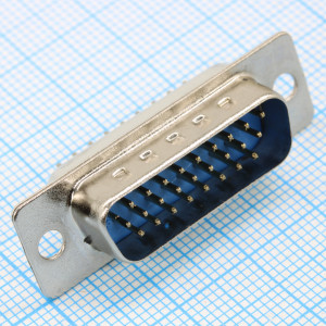 DS1077-26MU8NSS, Разъем D-Sub штыревой 26 контактов на плату