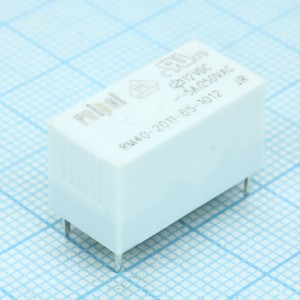 RM40-2011-85-1012, Силовое реле 5А одна контактная группа на переключение катушка 12В