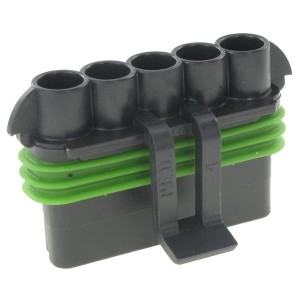 15300030, Автомобильные разъемы 5P FM BLK CONN ASSY MP 280 SERIES 30AMPS