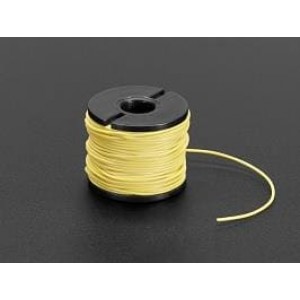3167, Принадлежности Adafruit  Silicone Cover Stranded-Core Wire - 50ft 30AWG Yellow