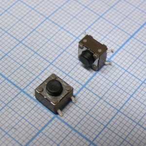 DTSM-62K-V-T/R, Кнопка тактильная миниатюрная SMD (6*6*5.0)