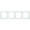 РГ-4-ББ Рамка 4 мест. гориз. BOLERO белый EMB40-K01