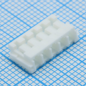 I-DS1069-01-SCW005, Корпус разъема, розетка на кабель, шаг 2,5мм, однорядный на 5 контактов, требуются контакты T-DS1069-01-SC600