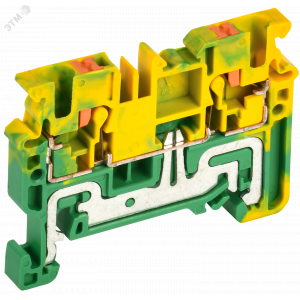 Колодка клеммная CP-PEN земля 2,5мм2 желто-зеленая YCT21-00-K52-002