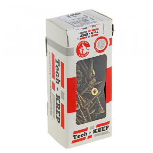 Саморез универсальный 60х5.0мм желт. (уп.100шт) 102264