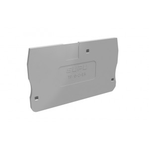 Торцевая крышка TP6-2-GY-EA, Торцевая крышка, для клемм TP6-2-..., цвет: серый