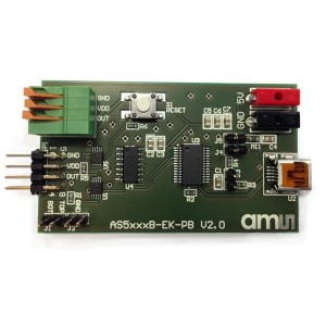 AS5xxx-EK-USB-PB, Программаторы - универсальные и на базе памяти Program BRD AS5161 AS5162 AS5261 AS526
